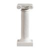 Small Mini Greek Columns Garden Ornament Candlestick Architecture Statue Vintage White Roman Pillars for Desktop Indoor Gift