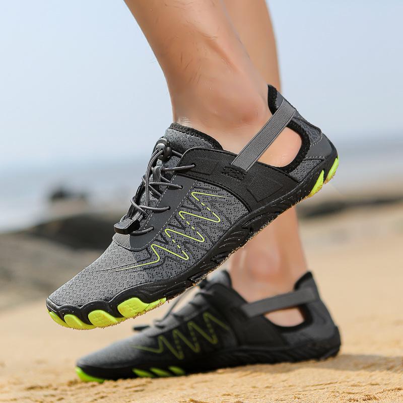 Unisex Non-Slip Breathable Wading Shoes for Couples: Perfect for Swimming, Beach, and Creek Activities with Soft Sole and All-Around Training Support.