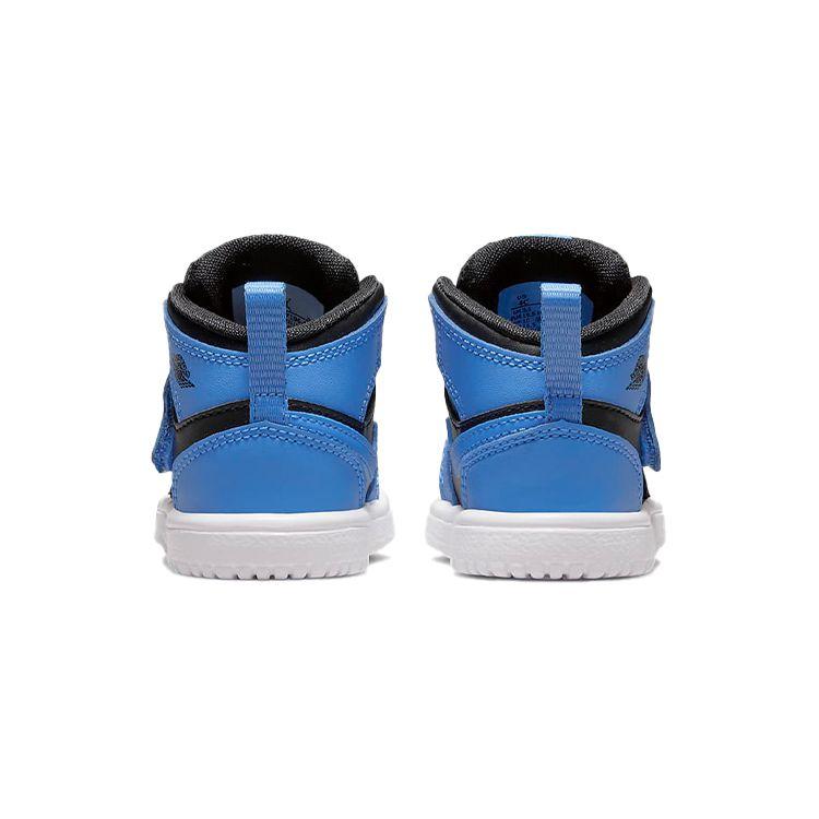 Air Jordan Sky Jordan 1 TD University Blue Baby Sneakers Black White BQ7196-041