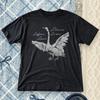 Camiseta Gráfica Sufjan Stevens Seven Swans Negra Unisex