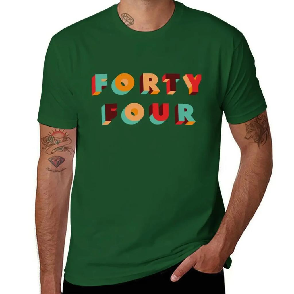 How Ridiculous Merch 44 Block Colour || Forty Four T-Shirt Sweat Anime Mens T Shirts Casual Stylish