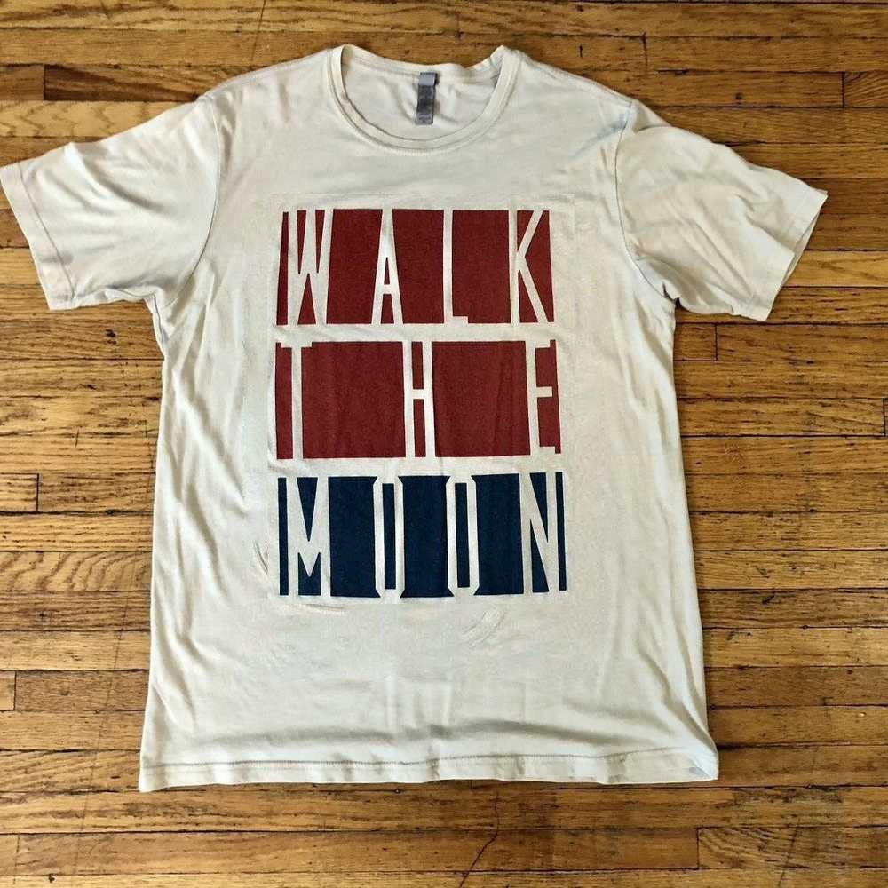 Rare Walk the Moon Color Block WHite Shirt Unisex Concert S-5XL AR557 Unisex T-Shirt XL