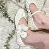 Fashion NEW Spring Flower Flat Ballet Shoes Women's Round Toe Leather Fold Loafer Elastic Belt Mary Jane Shoes Fashion Single Shoes