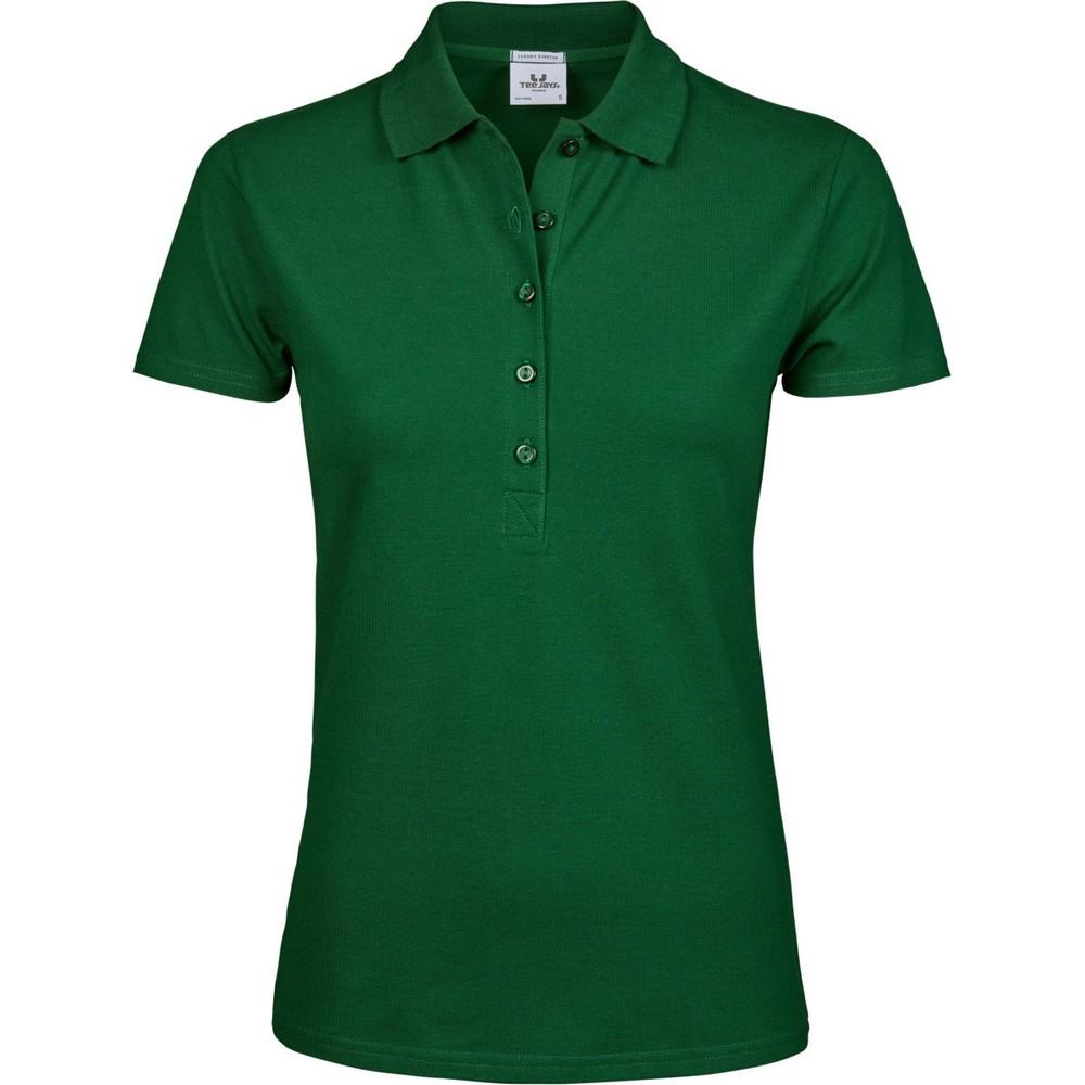 Tee Jays Womens/Ladies Luxury Stretch Short Sleeve Polo Shirt