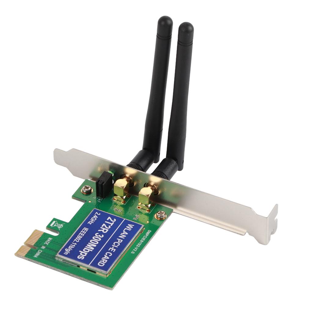 2.4G 5G 300Mbps PCI‑e Dual Band AP Wireless WiFi WLAN Adapter For Laptop