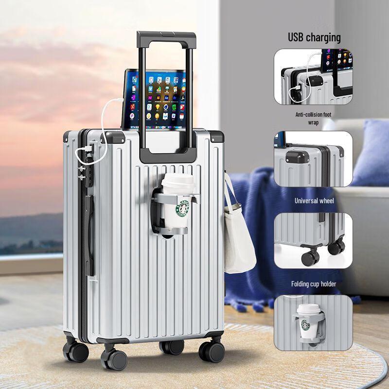 OEING Large Capacity Multi-functional Luggage 28-inch