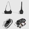 2025 Single Shoulder Retro Textured Handheld Bag for Women - Cool Spicy Girl Motorcycle Design