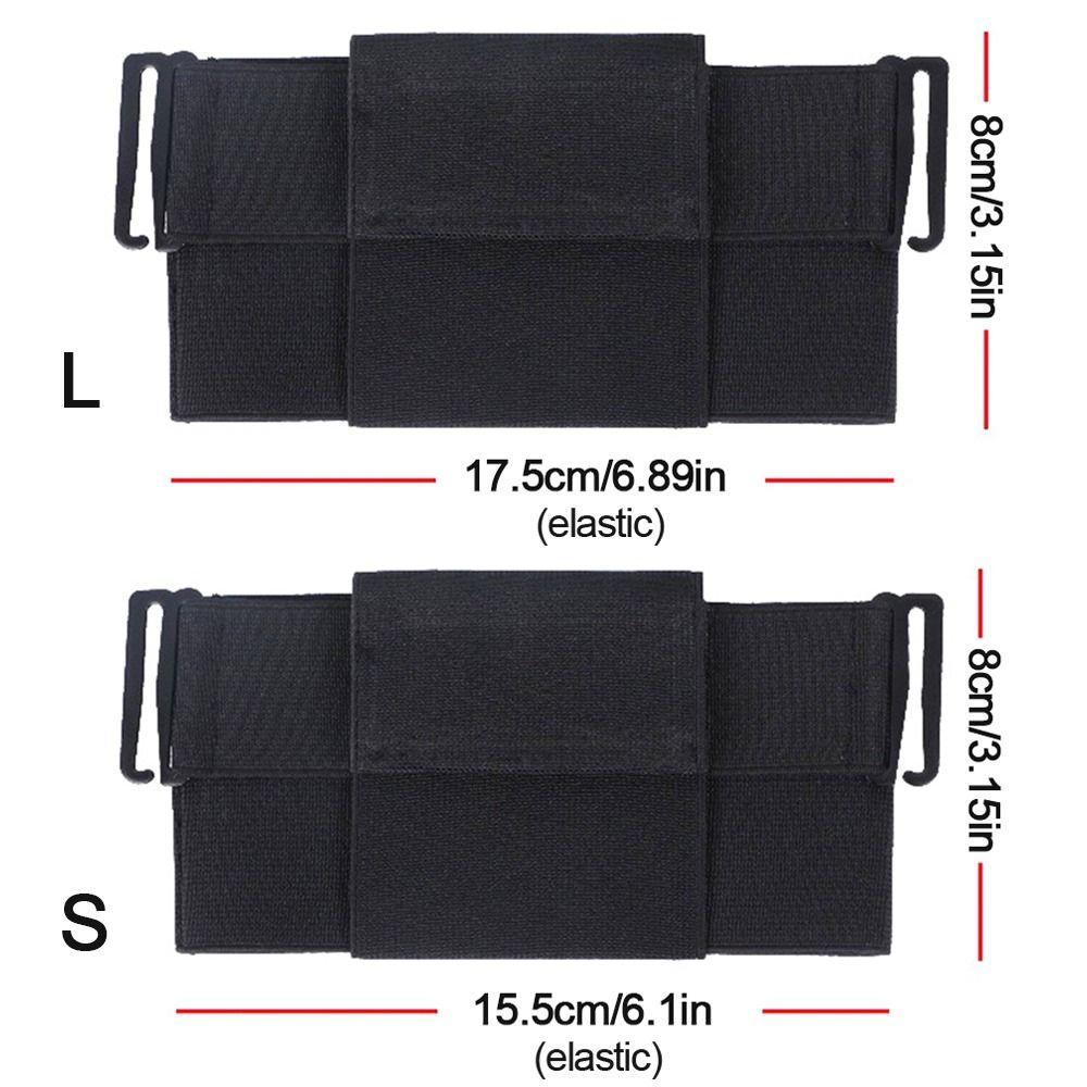 Durable Invisible Waist Belt Bag Portable Black Waist Bag Wallet Sport