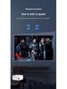 2025 Ultra HD Projector for Bedroom & Dorm - Mobile Screen Mirroring for Home Theater Use