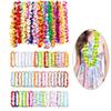 Hawaiian Leis Set for Men Women Artificial Flower Garland Necklace for