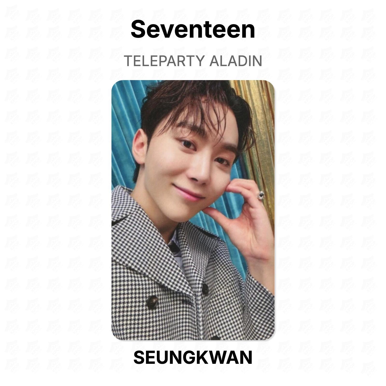 Seventeen TELEPARTY ALADIN Official Photocard SEUNGKWAN