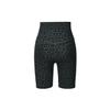 Nike One High-Waisted Fashionable Versatile Leopard Print Motorcycle Shorts Women Shorts Dark-Gray DX0122-070