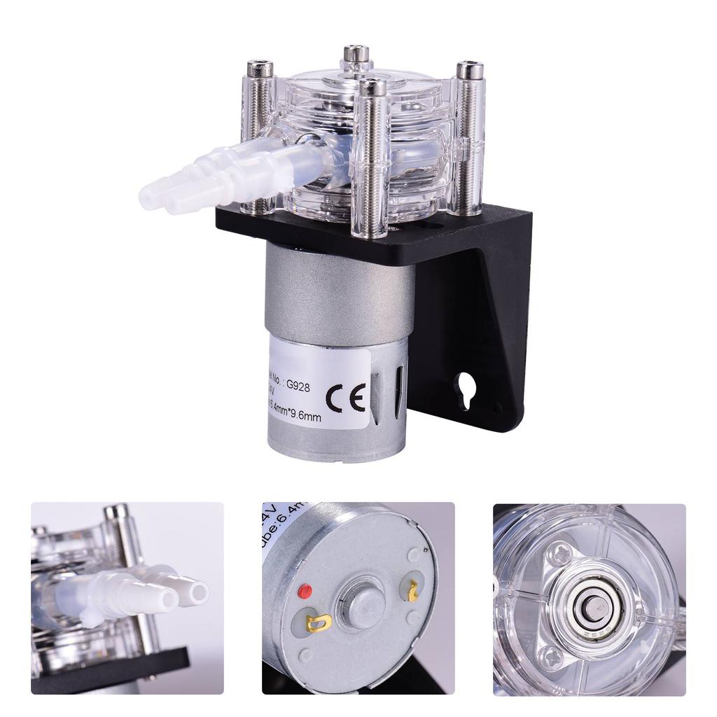 GROTHEN   12V Peristaltic Pump with Silicone Tubing High  Water Liquid Pump Dosing Vacuum Pump Self-Priming Anti-Corrosion    for   Aquari