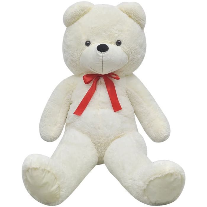 VidaXL Ours en peluche Blanc 170 cm 80146