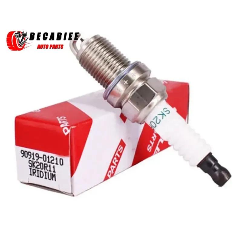 4/8 Stück 90919-01210 SK20R11 Iridium-Zündkerze Für Toyota Scion Camry RAV4 Tundra Lexus ES LS GS MERCEDES-BENZ C230 C55 Volvo