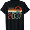 Abschlussjahrgang 2037 Pre K Wach mit mir Abschluss Jungen Mädchen T-Shirt