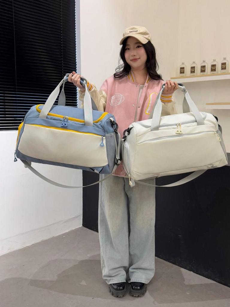 Multifunctional Wet-Dry Separation Fitness Tote – Large Capacity Travel and Storage Bag