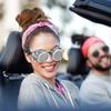 ABS Industrial Vintage Spiked Steampunk Unique Goggles Cycling Glasses Double Layer Windproof Sunglasses