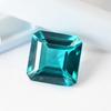 Natural Green Tourmaline 7ct Square Cut Certified Loose Gemstone