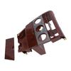 Car Interior Center Dashboard A C Control Panel Frame Replacement for Toyota Corolla 2003 2006 55411 1A200 Wood Texture