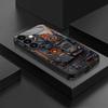 Creative circuit board pattern glass phone case suitable for Samsung Galaxy S26 S25 S24 S22 S21 S20 FE/Ultra/Plus shockproof