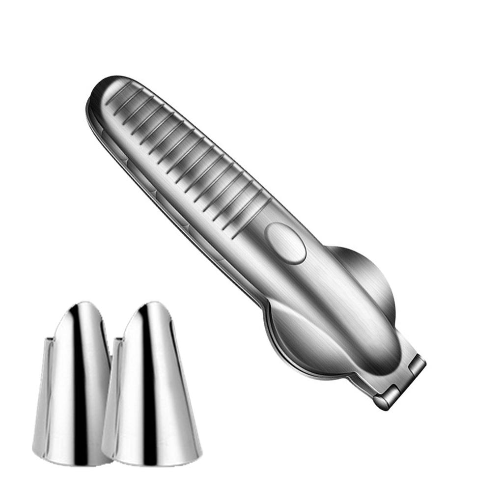 Multifunctional Nut Sheller Professional Stainless Chestnut Sheller Opener with Protective Finger Cover