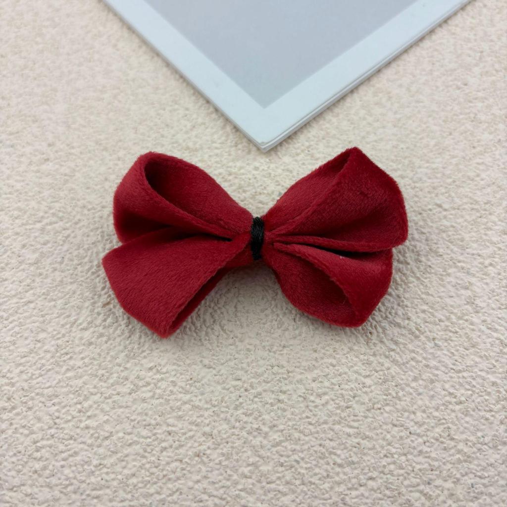 Velvet Bow Wrap Hair Clip: Handmade Claw Clip & Accessories