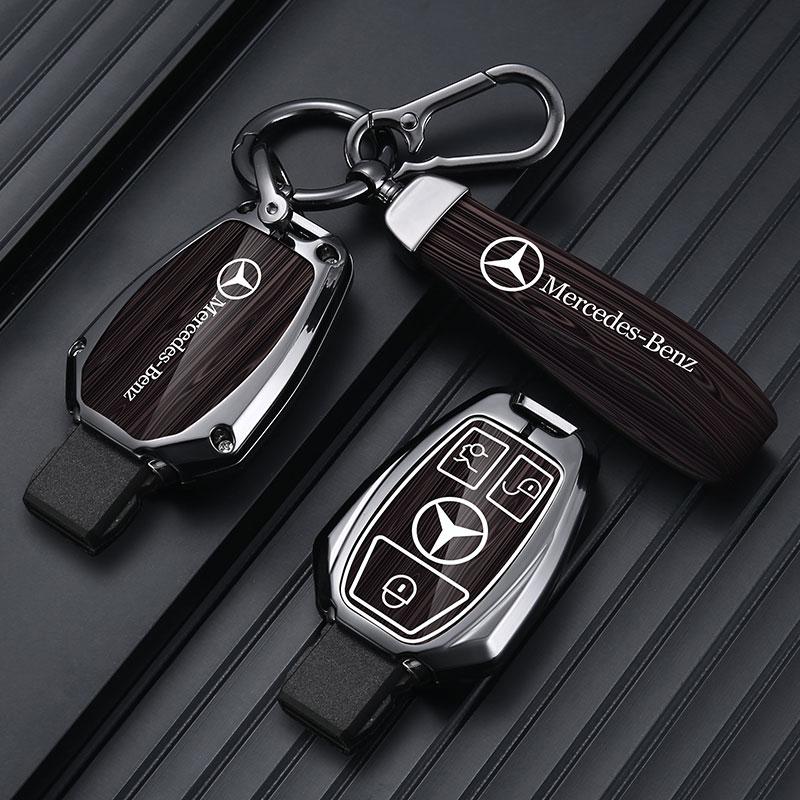 EKR2  Zinc Alloy Car Remote Key Case Cover Shell for Mercedes Benz A B C E Class GLS GLA GLK GLC CLS CLA AMG W204 W205 W212 W463 W176