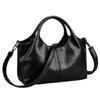 Women's Versatile Large Capacity Soft Leather Handbag - Fashionable Crossbody Shoulder Bag for Mom