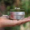 Camping Cooking Aluminum Spice Jars Liquid Bottle Picnic Kitchen Pot Condiment Tins Canister