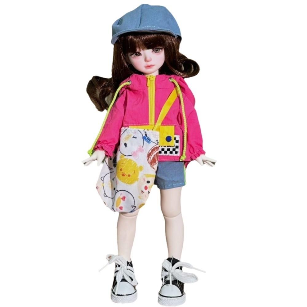 11.8 Inch BJD Doll 6 Points Joint Multi-joint Doll Cute Clothes Handmade Doll Clothes  DIY Projects