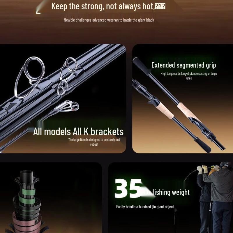 Brangdy XXH Heavy Duty Lure Fishing Rod