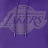 Jordan Los Angeles Lakers Pullover Hoodie With Drawstring In Relaxed Fit Men Tops Purple DB1527-504