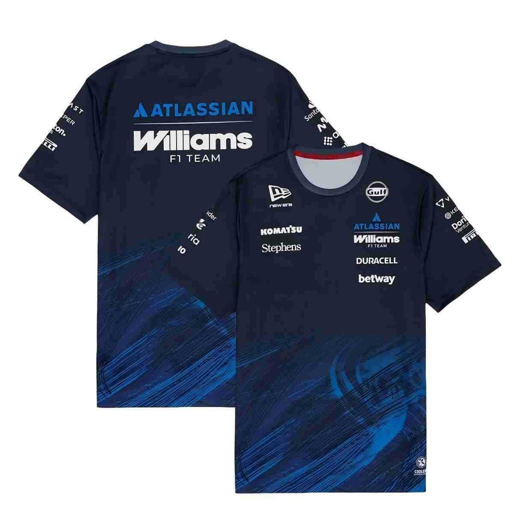 2026 Nuova tuta da moto da corsa F1 tuta da ciclismo, traspirante e ad asciugatura rapida T-shirt a maniche corte con scollo rotondo camicia da lavoro fuoristrada