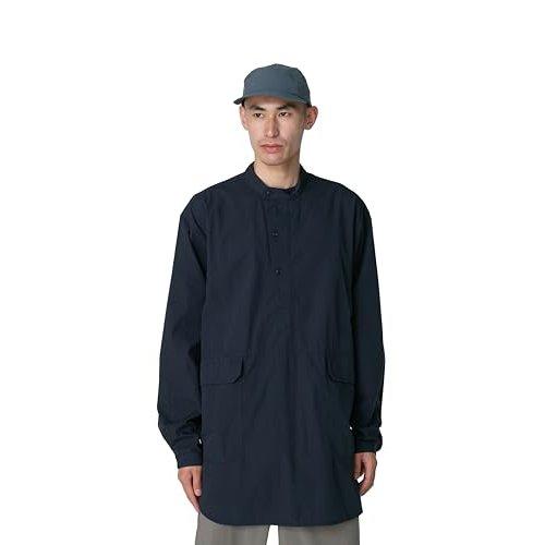 Snow Peak TAKIBI Light Ripstop Pullover Jacket Size S Black Outdoor Camping SH-25SU102