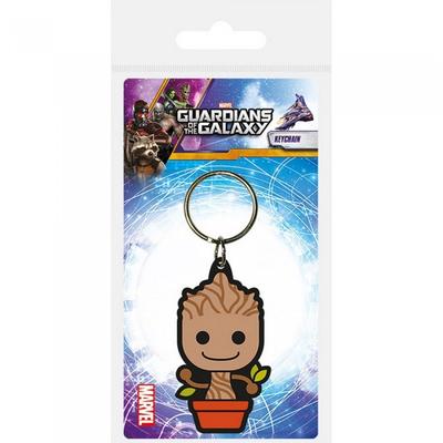 Gumový kroužek na klíče Baby Groot