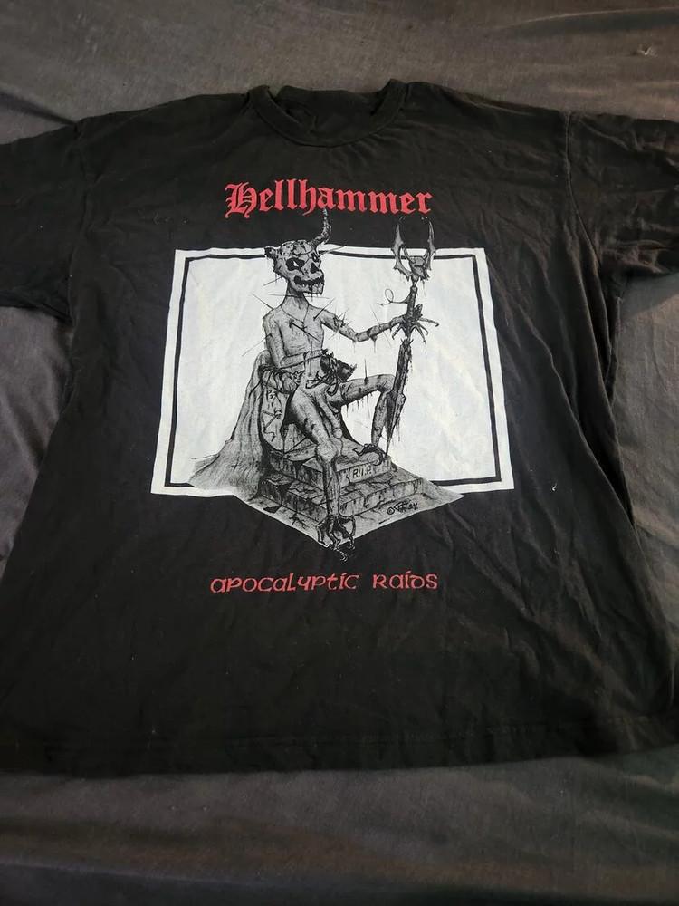 

New Popular Blasphemy Band Black T-Shirt Cotton Full Size Unisex T-Shirt XXXXL
