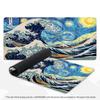 Japanese Mouse Pad Gamer Waves Playmat Gray Art Aesthetics XL Computer Home HD Mousepad XXL Office Soft Non-Slip PC Table Mat
