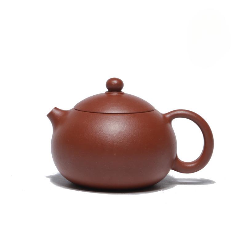 220ml Traditional Yixing Purple Clay Teapots Artists Handmade Xishi Pot Raw Ore Red Downhill Mud Kettle Chinese Zisha Tea Set