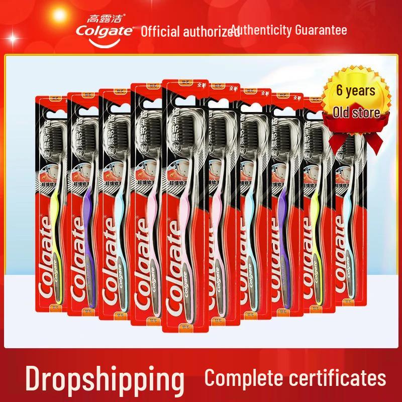 Colgate Charcoal Soft Bristle Gum Care Toothbrush