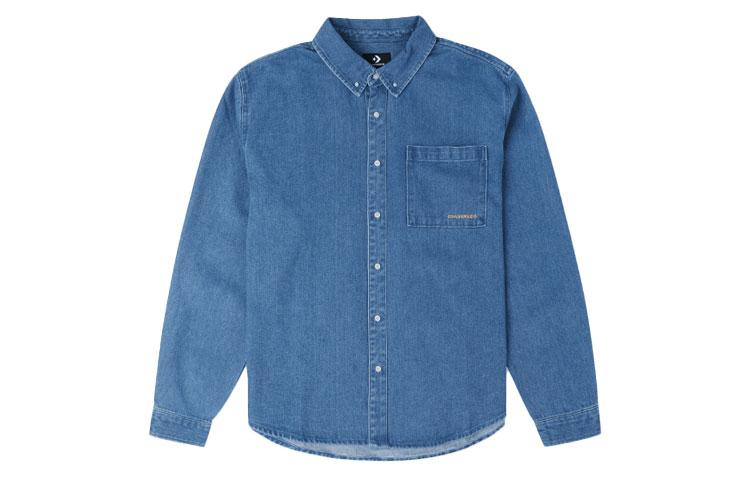 Converse Denim Jacket Men s Blue 10025071-A01 M
