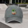 Retro Santa Barbara Sunny Beach Washed Baseball Cap  Unisex Adjustable Dad Hat for Outdoor Daily Wear Vacations