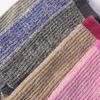 1 Pair Women Winter Socks Mid-tube Cotton Socks Elastic Rib Cuffs Socks for Hiking Sports Machine Washable Keep Warm Anti-slip Daily Stockings