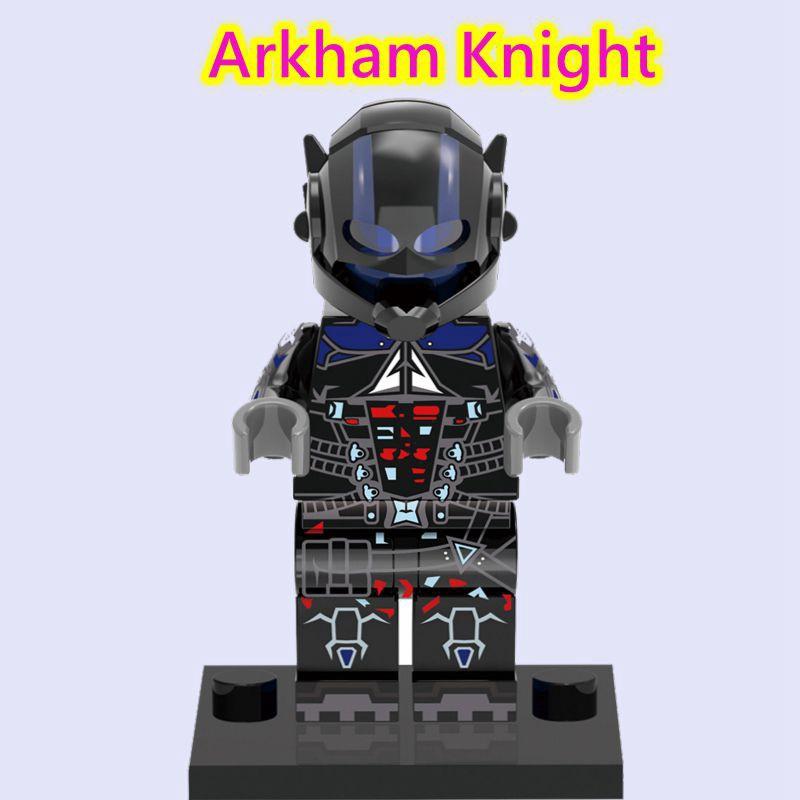 Teen Titans Nightwing Robin Arkham Knight Compatible with Marvel Minifigures Toy DC Movie Riddler Black Flash Building Blocks Educational Toys