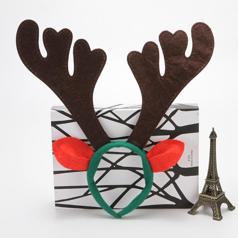 RL314A Yiwu Christmas Hair Accessories: Ears & Antlers Headband