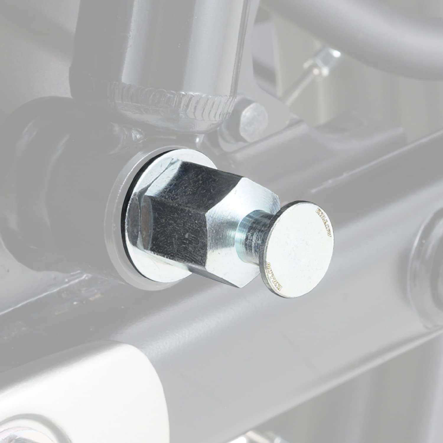 

Daytona Мини-подставка для мотоцикла Крюк Двухпружинный амортизатор Совместимый Болт M10 Гайка-катушка Серебристый 2 штуки 26378 (Monkey/CT125 и т.д.)