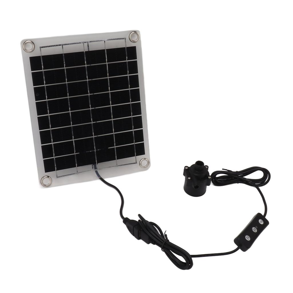Solar Water Pump Kit 20W Submersible for Fountain Pond Bird Bath Irrigation Adjustable Water Volume