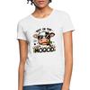 Not In The Mood Women's Contoured T-Shirt (Funny Cute Cow Design)