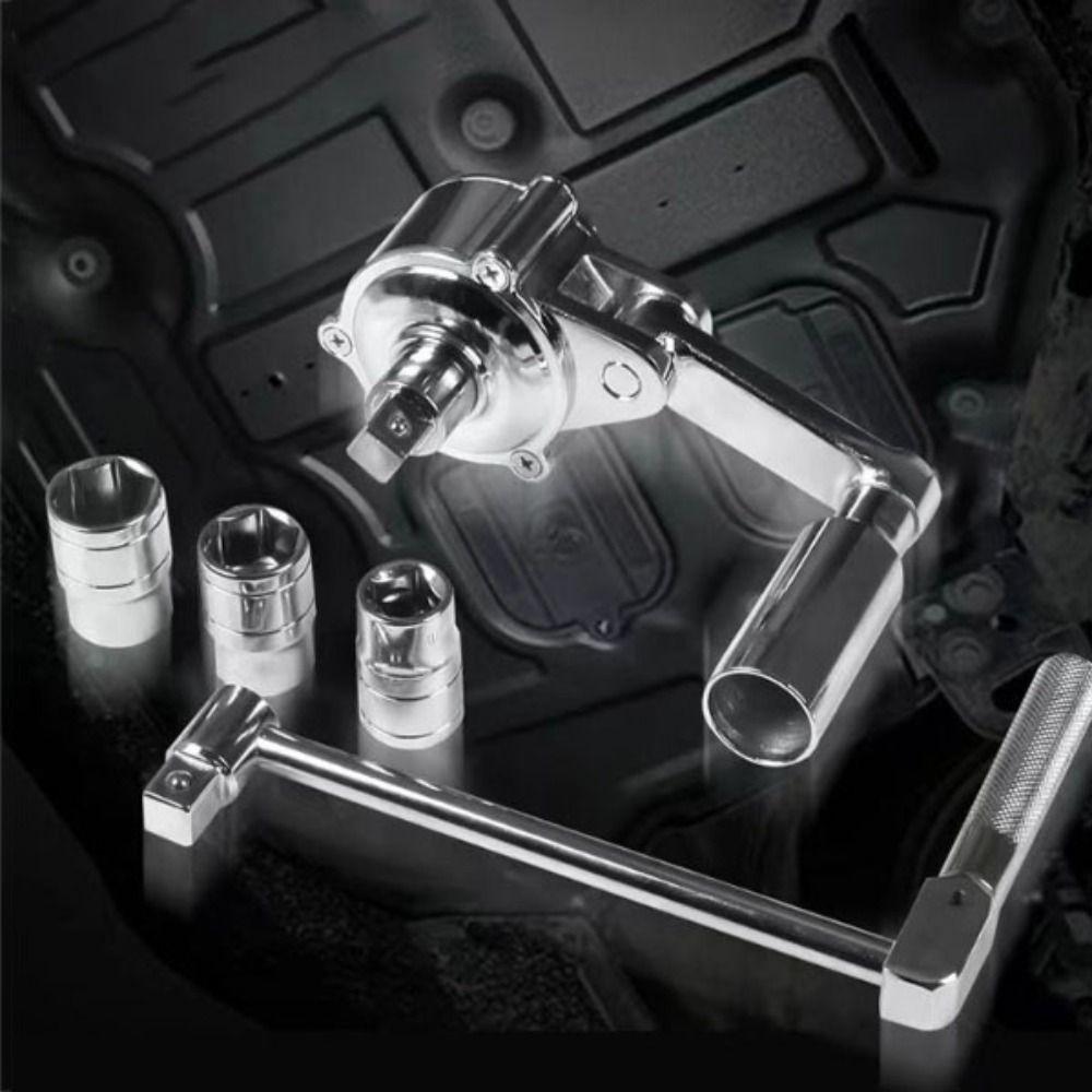Heavy Duty Lug Nut Remover With Socket Torque Multiplier Labor-Saving Wrench  Loosening Lug Nuts