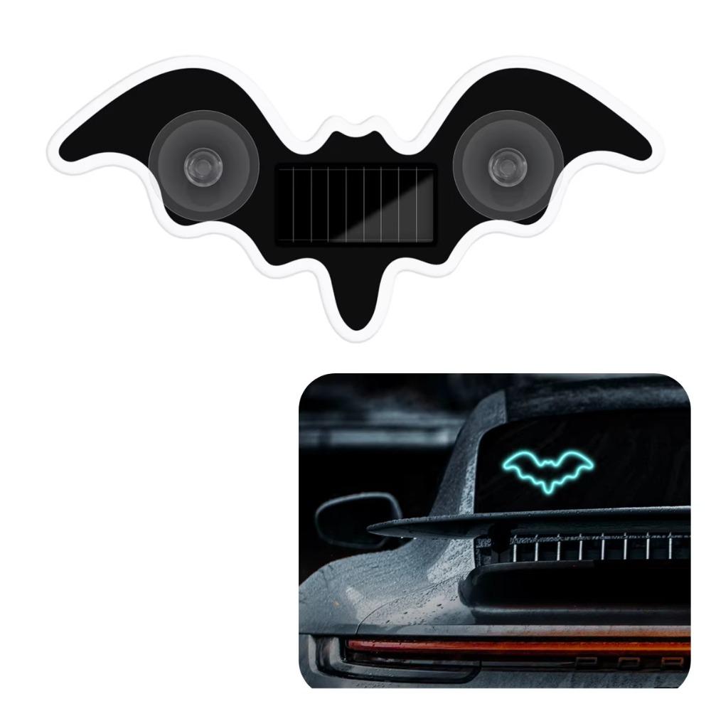 RGB Color Car Solar LED Light Dynamic Gradient Atmosphere Breathing Lamp Rear Window